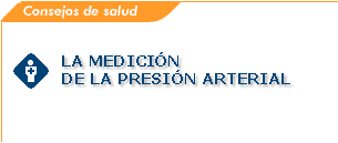 La medici�n de la presi�n arterial 