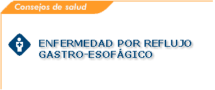 Enfermedad por reflujo gastro-esof�gico