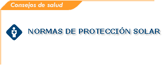 Normas de protecci�n solar 