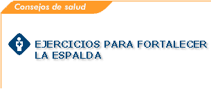 Ejercicios para fortalecer la espalda