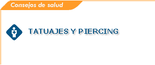 Tatuajes y piercing
