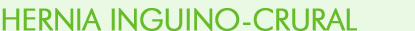 Hernia Inguino-Crural